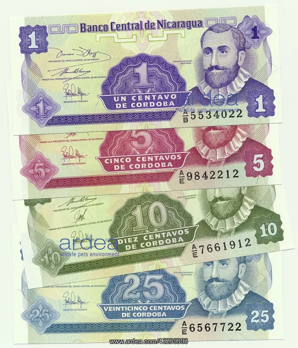 : 1, 5, 10 and 25 centavos notes with a portrait of : 1, 5, 10 and 25 centavos notes with a portrait of