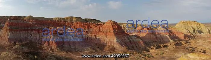  : 5 Coloured Mountains - Xinjiang China