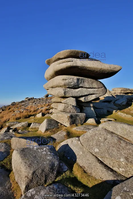 : 80179641 Cheesewring Tor, Bodmin Moor, Cornwall : 80179641 Cheesewring Tor, Bodmin Moor, Cornwall