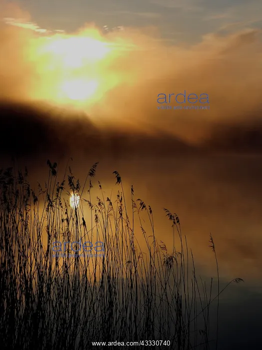  : 80180274 Sunrise - over lake Germany Stefan Meyers