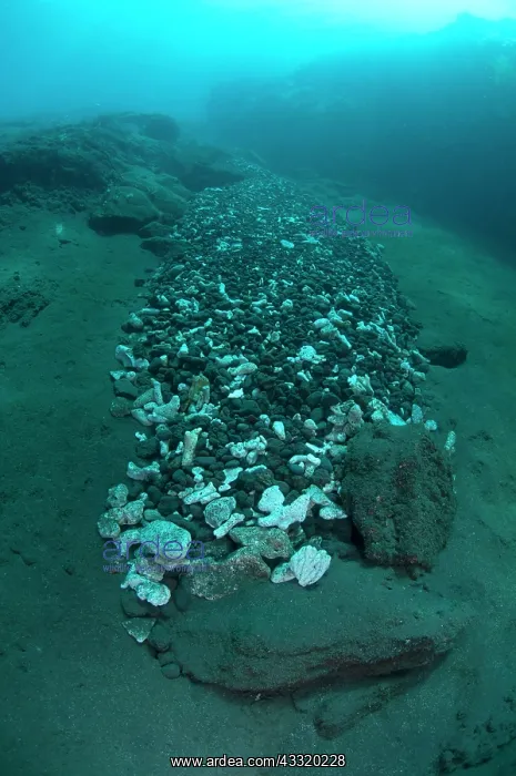 : 80182175 Volcanic scree - underwater flow Cauldron : 80182175 Volcanic scree - underwater flow Cauldron