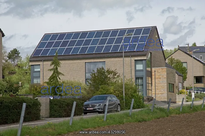 : 80183350 Photovoltaic PV Solar Panels - on roof : 80183350 Photovoltaic PV Solar Panels - on roof
