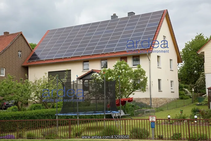 : 80183352 Photovoltaic PV Solar Panels - on roof : 80183352 Photovoltaic PV Solar Panels - on roof