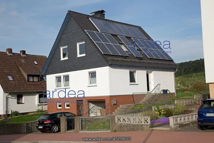 : 80183353 Photovoltaic PV Solar Panels - on roof : 80183353 Photovoltaic PV Solar Panels - on roof