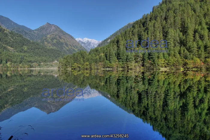  : 80185292 Mirror Lake Jiuzhaigou National Park, Sichuan