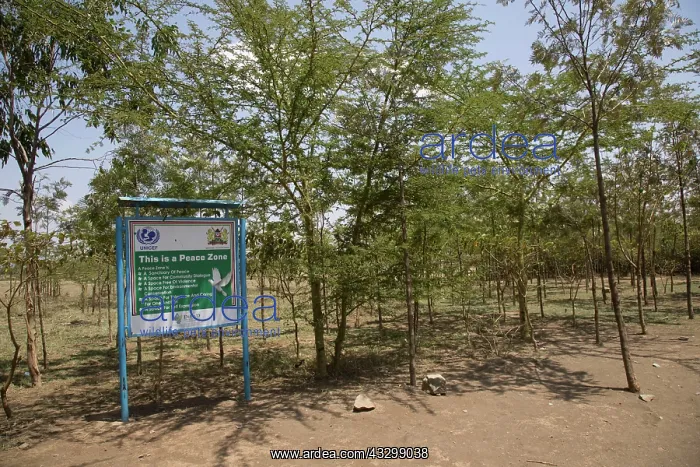 : 80186922 Signboard displaying adjacent Peace Zone : 80186922 Signboard displaying adjacent Peace Zone