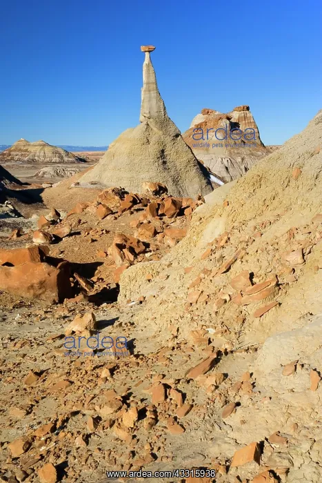 : 80187335 Giant Hoodoos - whimsical eroded clay sculptures : 80187335 Giant Hoodoos - whimsical eroded clay sculptures