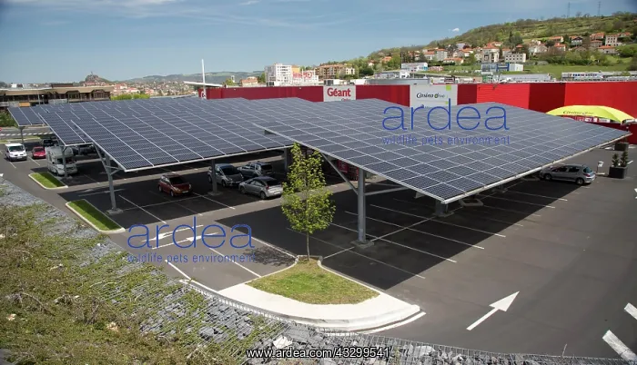 : 80192935 Supermarket Car Parking - area with PV : 80192935 Supermarket Car Parking - area with PV