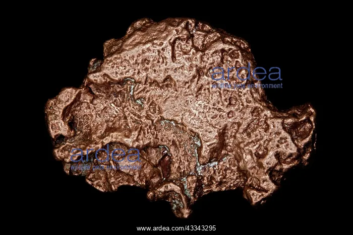  : 80195610 Native copper, Keweenaw native copper deposits