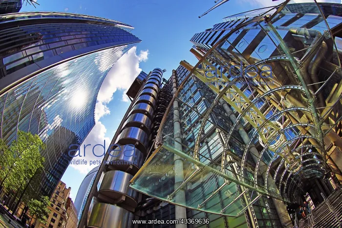 : 80197728 Modern architecture of Lloyd's of London : 80197728 Modern architecture of Lloyd's of London