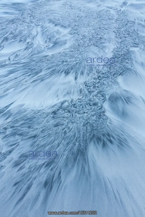 : 80200040 Patterns of Sand - in winter Lofoten, Norway : 80200040 Patterns of Sand - in winter Lofoten, Norway