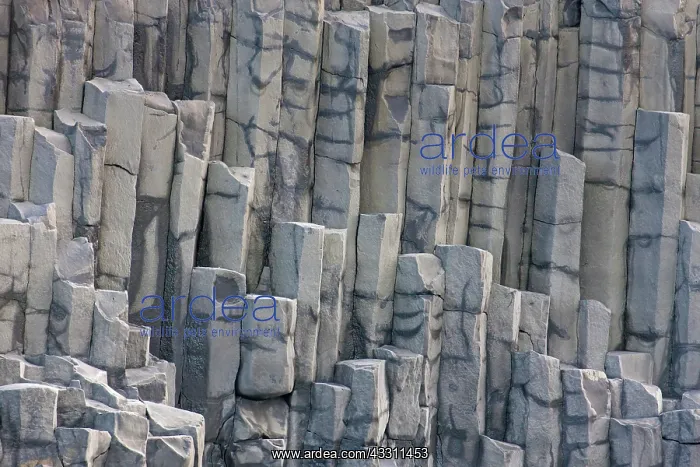 : 80200081 Basalt Rock Formation near Vik, Myrdalur : 80200081 Basalt Rock Formation near Vik, Myrdalur