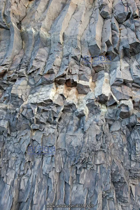 : 80200083 Basalt Rock Formation near Vik, Myrdalur : 80200083 Basalt Rock Formation near Vik, Myrdalur