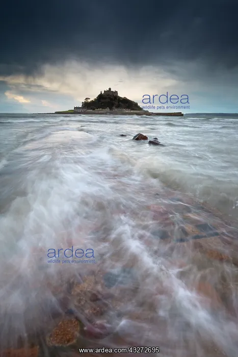  : 80200717 St Michael's Mount - causeway Cornwall