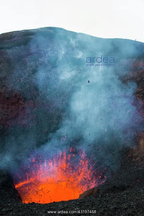 : Active lava eruption on the Tolbachik volcano, Kamchatka : Active lava eruption on the Tolbachik volcano, Kamchatka