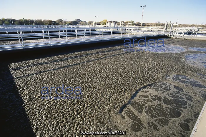 : Aeration Tank at Water Treatment Plant : Aeration Tank at Water Treatment Plant