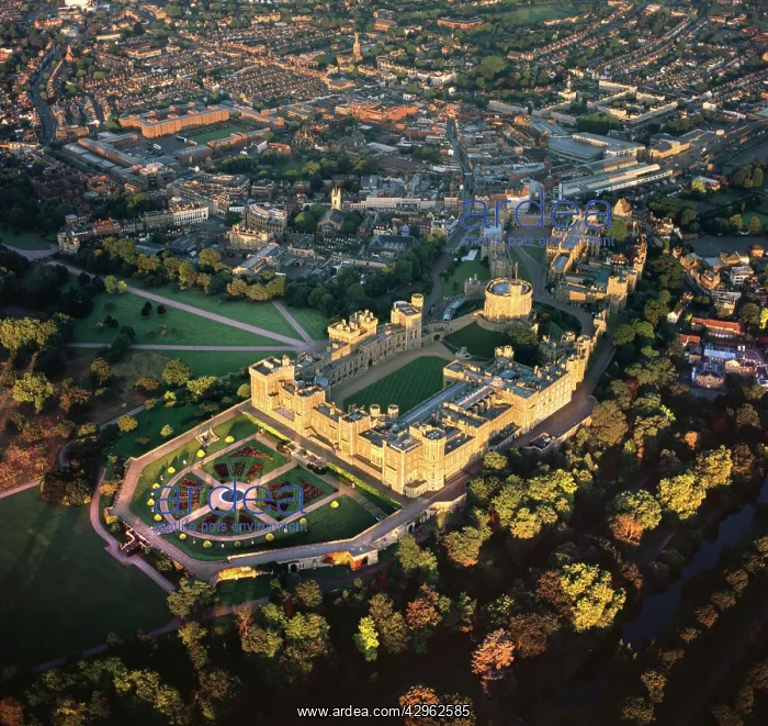: Aerial image of London, England, UK : Aerial image of London, England, UK