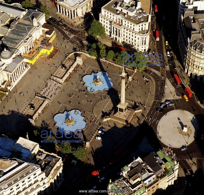 : Aerial image of London, England, UK : Aerial image of London, England, UK