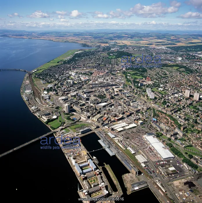 : Aerial image of Scotland, UK : Aerial image of Scotland, UK