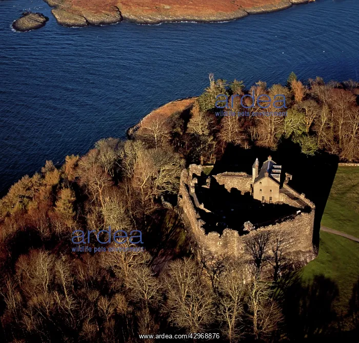 : Aerial image of Scotland, UK : Aerial image of Scotland, UK