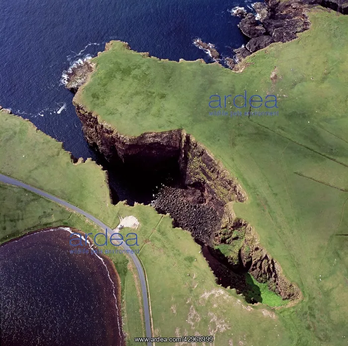: Aerial image of Scotland, UK : Aerial image of Scotland, UK