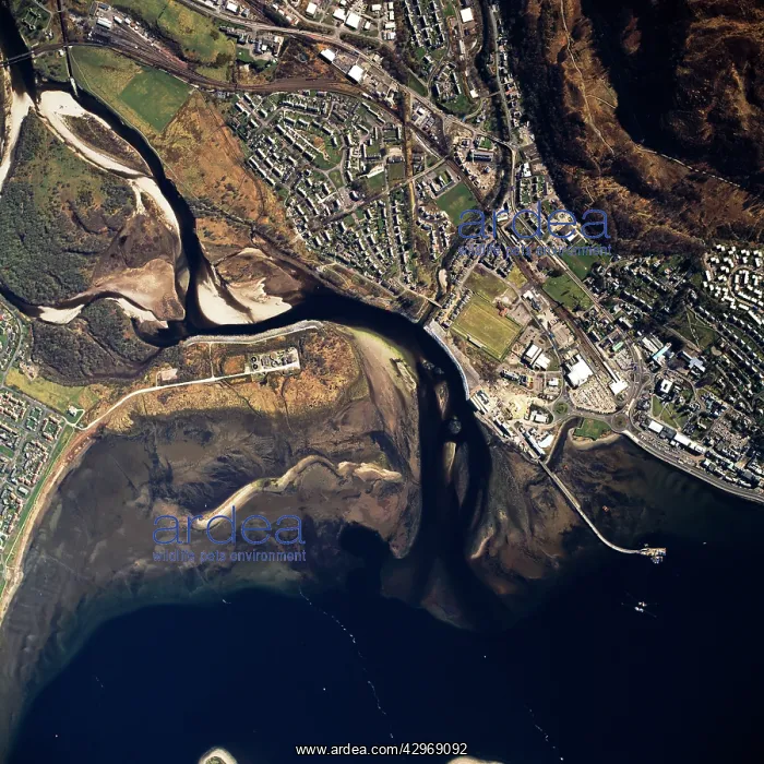 : Aerial image of Scotland, UK : Aerial image of Scotland, UK