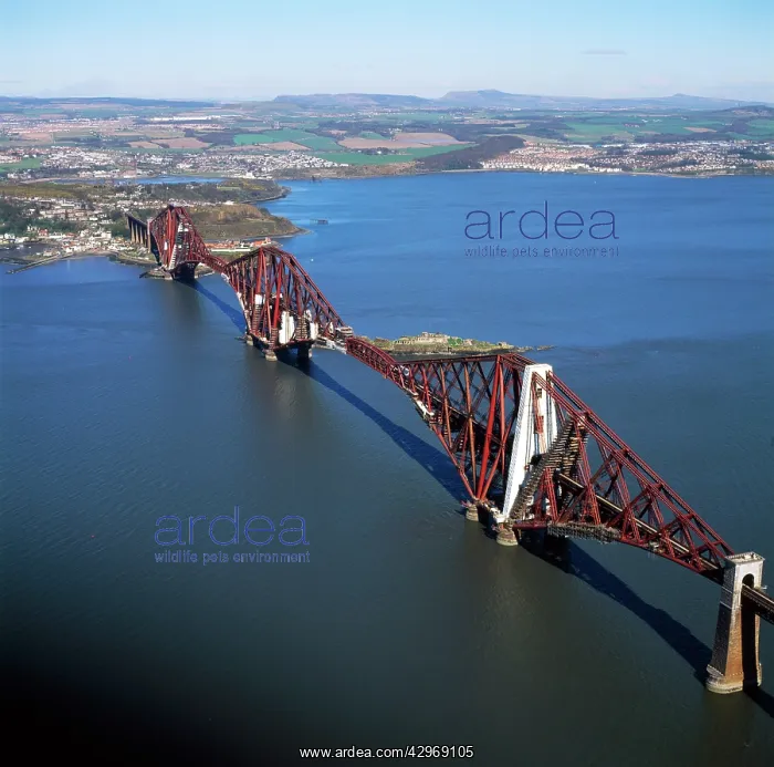 : Aerial image of Scotland, UK : Aerial image of Scotland, UK