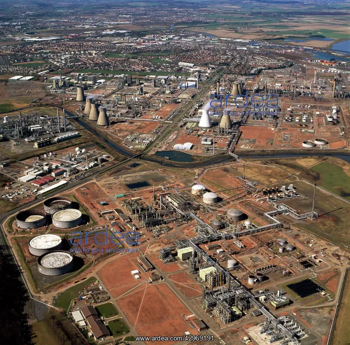 : Aerial image of Scotland, UK : Aerial image of Scotland, UK