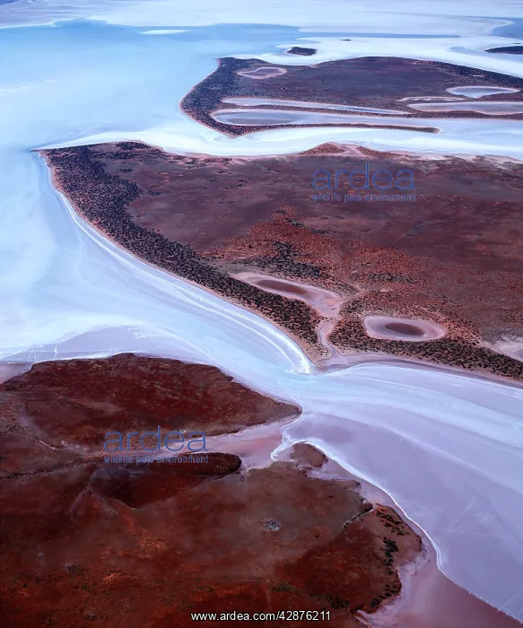 : Aerial - Lake Gairdner, aerial About 160 kilometres : Aerial - Lake Gairdner, aerial About 160 kilometres
