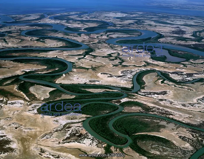 : Aerial - McArthur River delta, Gulf of Carpentaria : Aerial - McArthur River delta, Gulf of Carpentaria