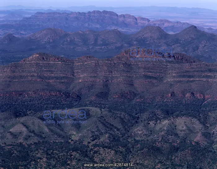 : Aerial - North Flinders Ranges : Aerial - North Flinders Ranges