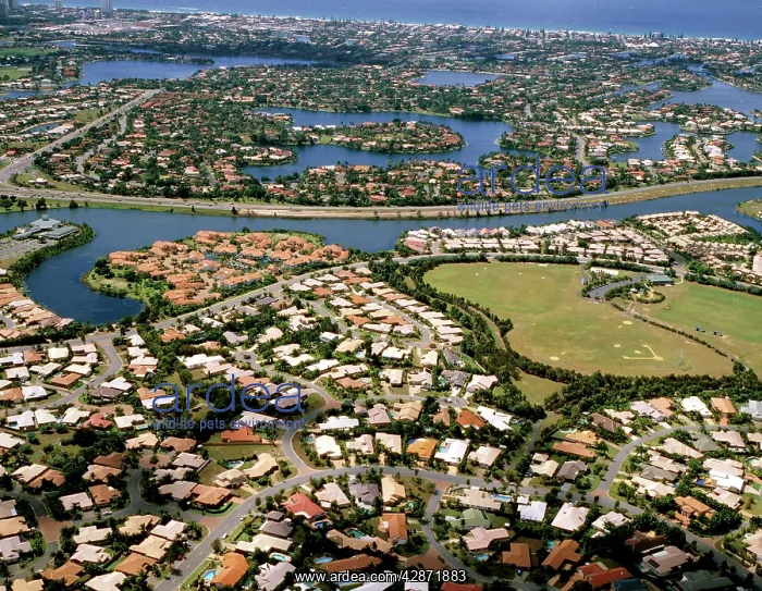 : Aerial - Robina and Mermaid Waters Gold Coast : Aerial - Robina and Mermaid Waters Gold Coast