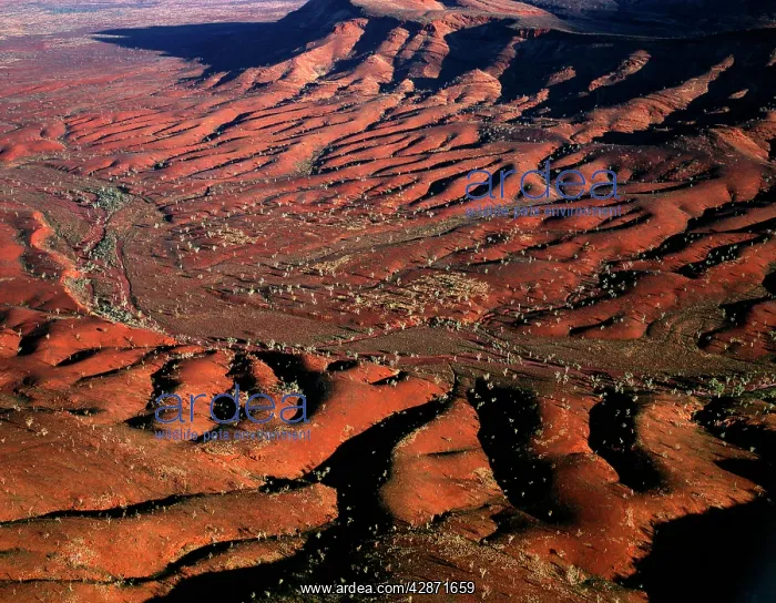 : Aerial: south-western side of Hamersley Range : Aerial: south-western side of Hamersley Range