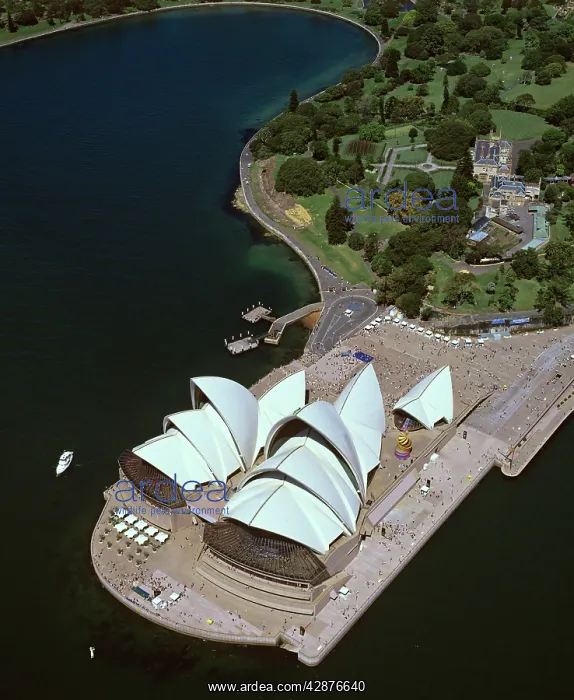 : Aerial - Sydney Opera House : Aerial - Sydney Opera House