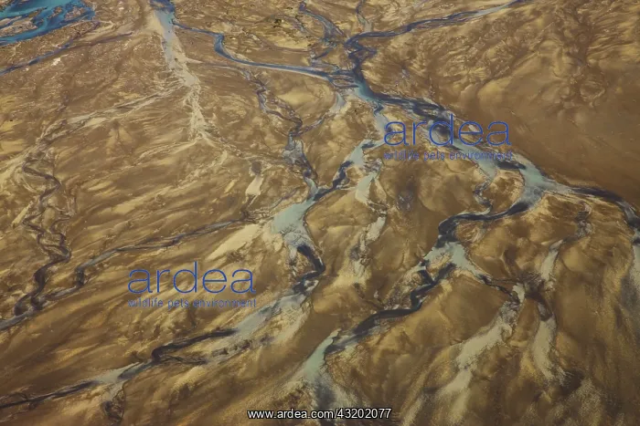 : Aerial view of coastline of Katmai Peninsula : Aerial view of coastline of Katmai Peninsula