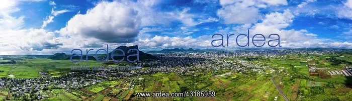 : Aerial view of Mount Corps de Grande and Mont Saint : Aerial view of Mount Corps de Grande and Mont Saint