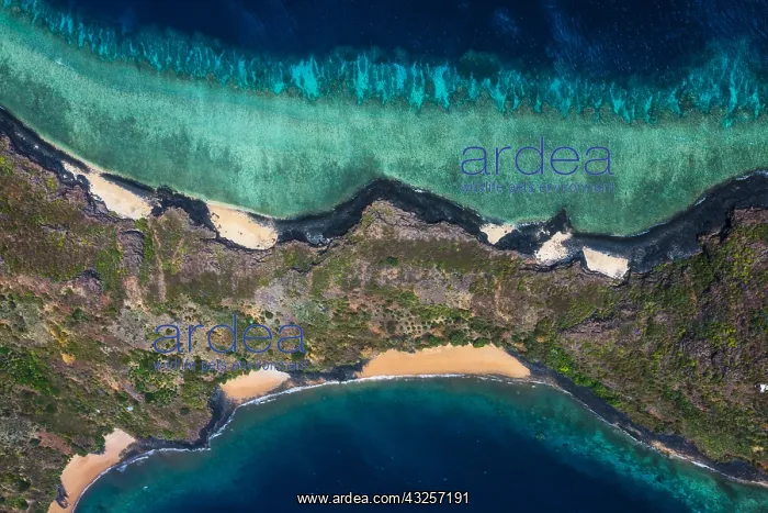: Aerial view of the point of Andrema, at the extreme : Aerial view of the point of Andrema, at the extreme