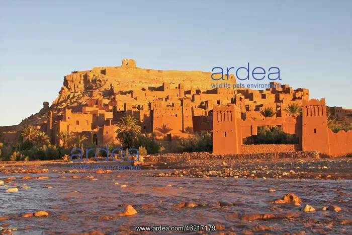 : Ait Benhaddou: beautiful ksar composed of : Ait Benhaddou: beautiful ksar composed of