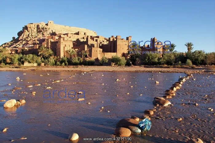 : Ait Benhaddou: beautiful ksar composed of : Ait Benhaddou: beautiful ksar composed of