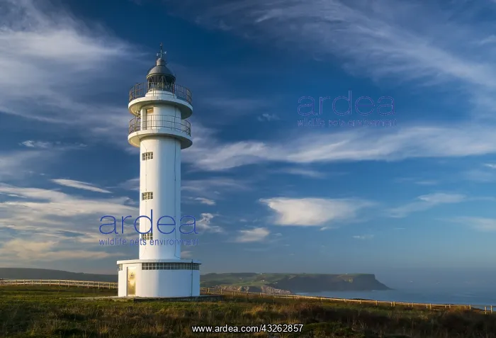 : Ajo Lighthouse, Ajo, Cantabrian Sea, Cantabria : Ajo Lighthouse, Ajo, Cantabrian Sea, Cantabria