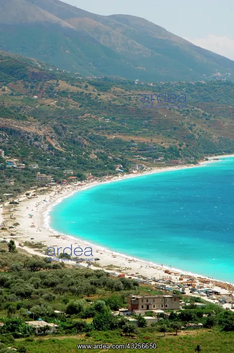 : Albania, Borsh Beach : Albania, Borsh Beach