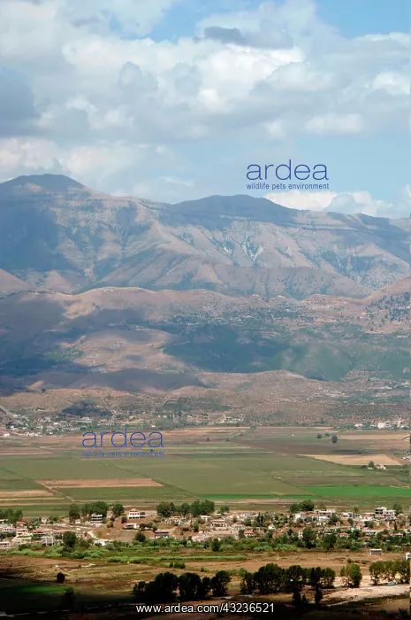  : Albania, Landscape near Saranda with the