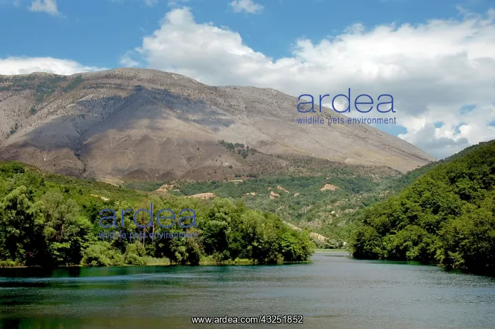 : Albania, Saranda. Lake in the area of the : Albania, Saranda. Lake in the area of the