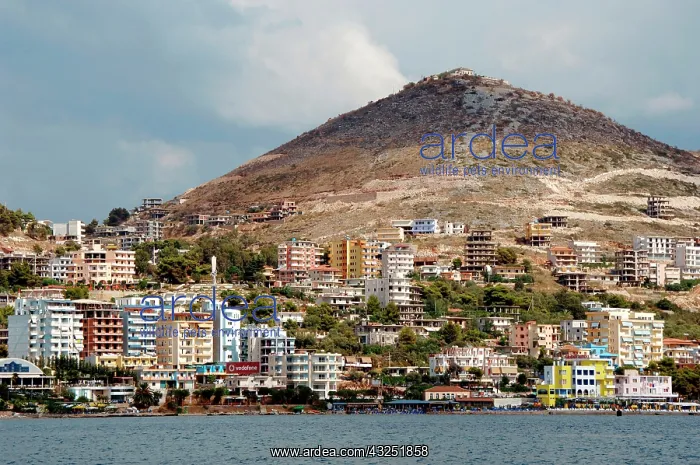 : Albania, Saranda. View of the city : Albania, Saranda. View of the city