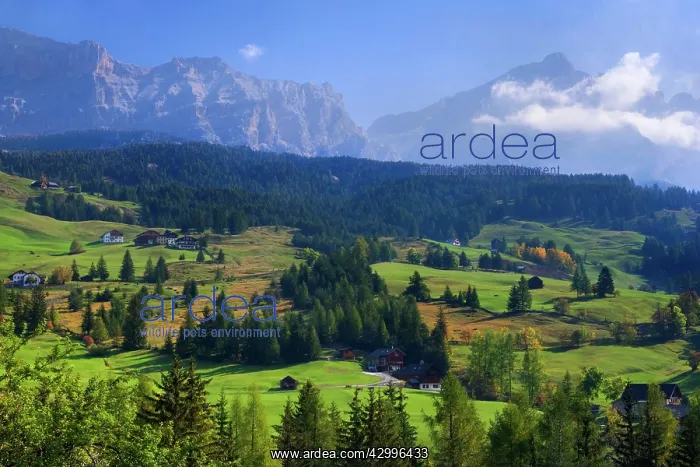 : Alta Badia - mountain scenery near the village : Alta Badia - mountain scenery near the village