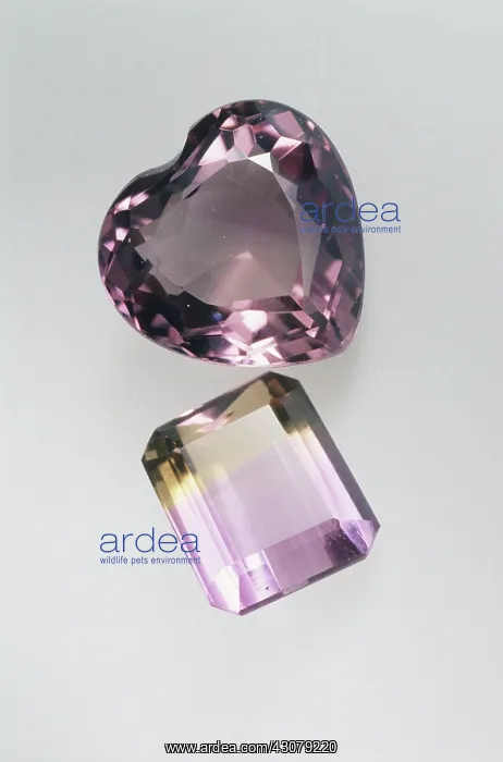 : Amethyst and citrine : Amethyst and citrine