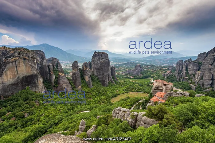 : Anapavsas Monastery, Meteora monastery, Thessaly : Anapavsas Monastery, Meteora monastery, Thessaly