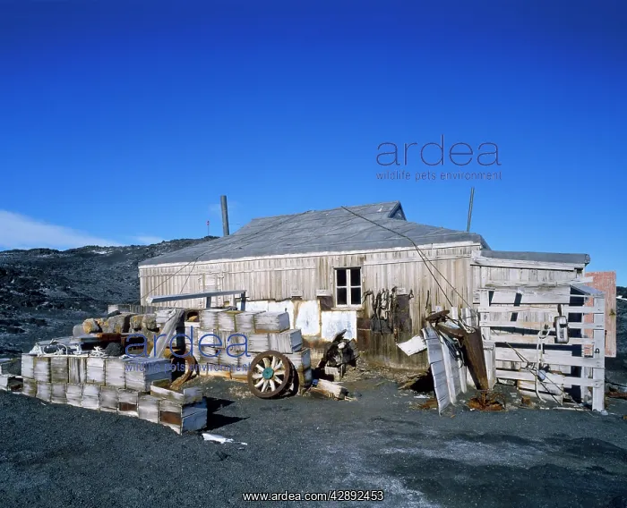 : Antactica - hut built in Febuary 1908 by Ernest : Antactica - hut built in Febuary 1908 by Ernest