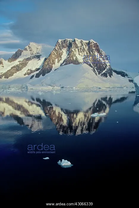 : Antarctica, Peninsula, Lemaire Channel mountain : Antarctica, Peninsula, Lemaire Channel mountain