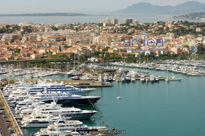 : Antibes, View from Helicopter, Cote d'Azur : Antibes, View from Helicopter, Cote d'Azur